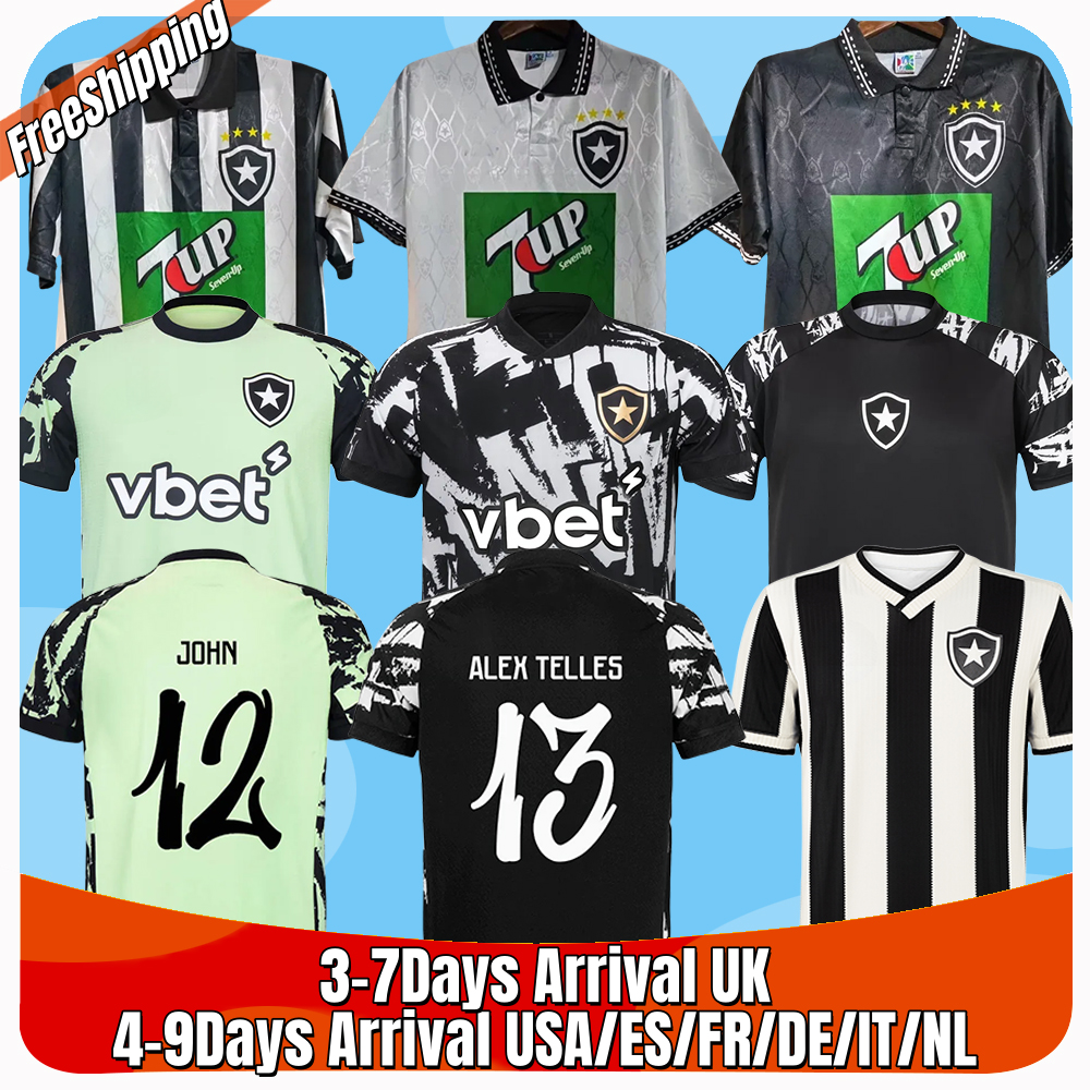 xxxl 4xl 2025 26 Botafogo de Futebol e Regatas soccer jerseys Botafogo FR IGOR JESUS MATHEUS MARTINS ARTUR M. PONTE goalkeeper Men Women Uniforms Football Shirts S-4XL