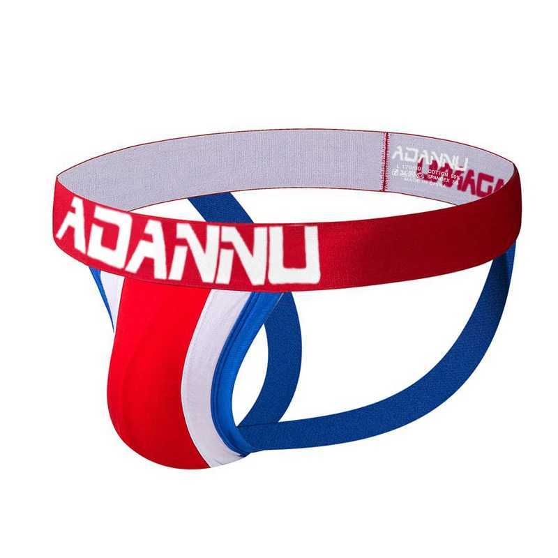 ADANNU Brand Men Underwear Sexy Men Briefs Gay Cotton Male Panties Cueca Tanga Breathable U Pouch Comfortable Underpants AD14 J250516