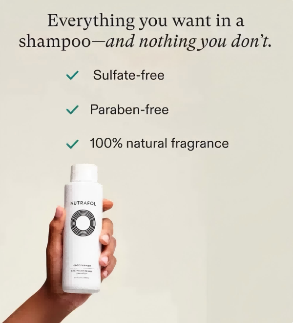 Hair Care NUTRAFOL 240ml ROOT PURIFIER Scalp Microbiome Shampoo STRAND DEFENDER Lightweight Protective Conditioner