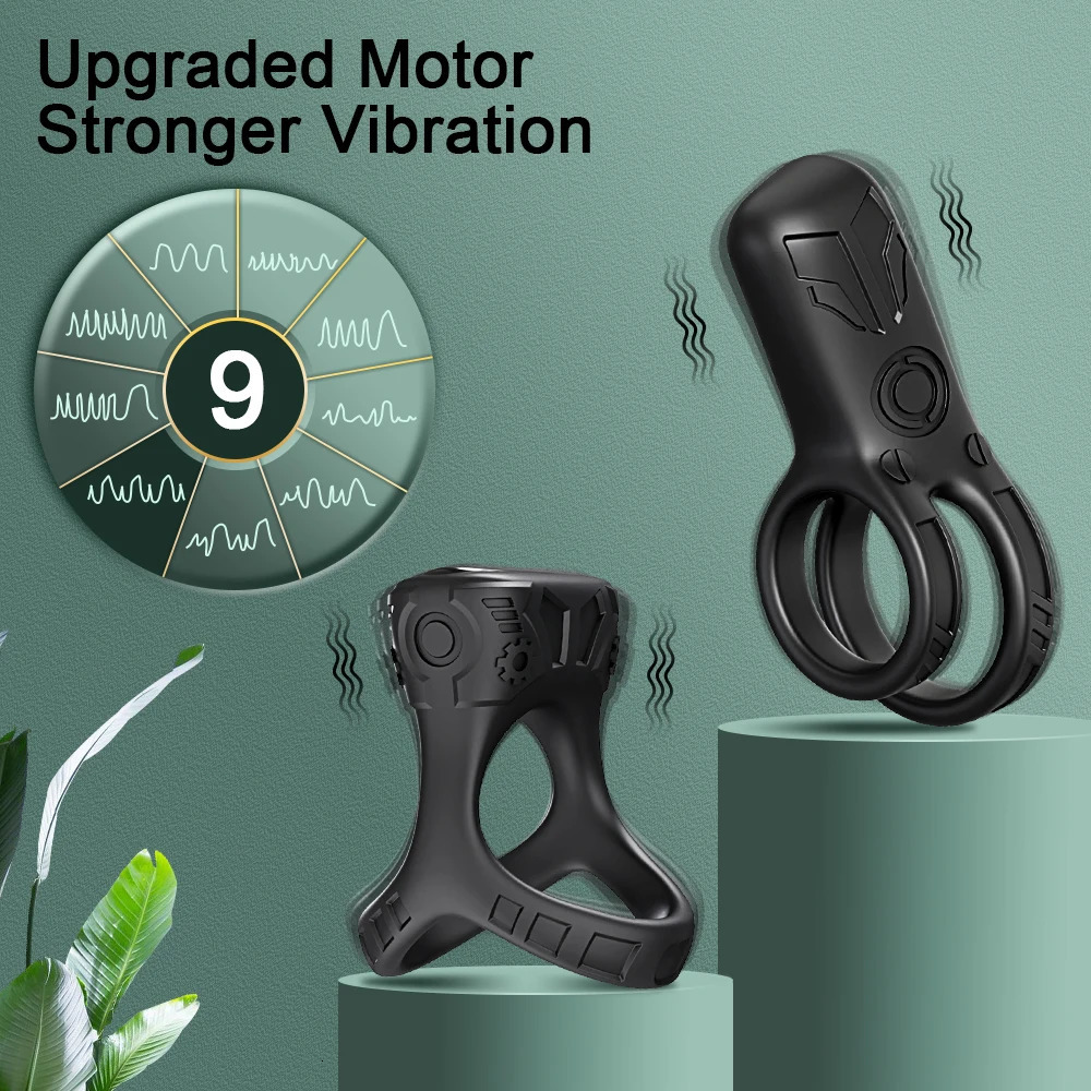 Vibrating Cock Ring Penis for Men Removable APP Vibrator Ejaculation Delay Clitoris Stimulation Sex Toy Sexy Shop 250519