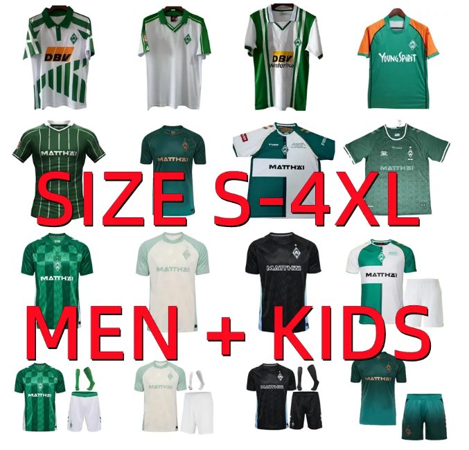 2025 2026 Werder Bremen SPECIAL SOCCER JERSEY 24 2526 Marvin Ducksch Leonardo Bittencourt BLACK GREEN FRIEDL PIEPER FOOTBALL SHIRTS men kids kit retro 94 96 97 01 03 04