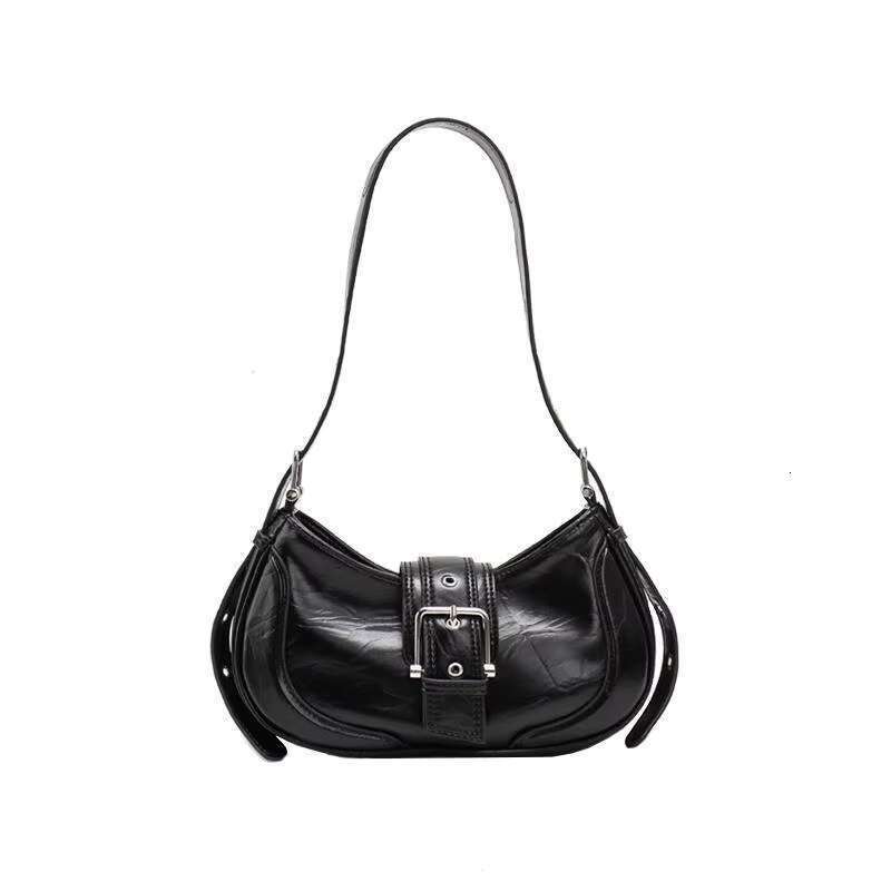 Silver Shoulder Baguette Bag for Women Vintage Y2K Style PU Leather Underarm Purse Small Retro Handbag with Buckle Flap for Daily Commuting or Party
