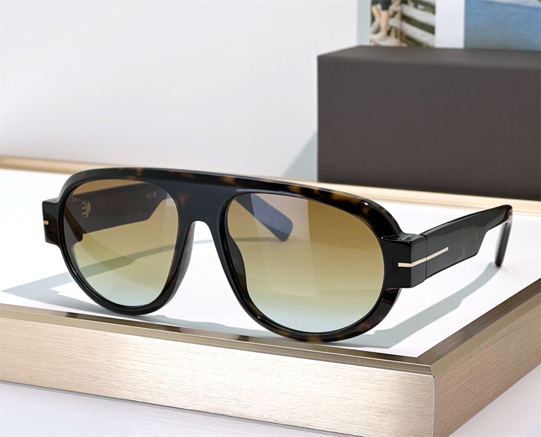 Fashion classic designer mens women sunglasses 1102 Vintage trend pilot shape thick acetate glasses summer Avant-garde style Anti-Ultraviolet Come with case