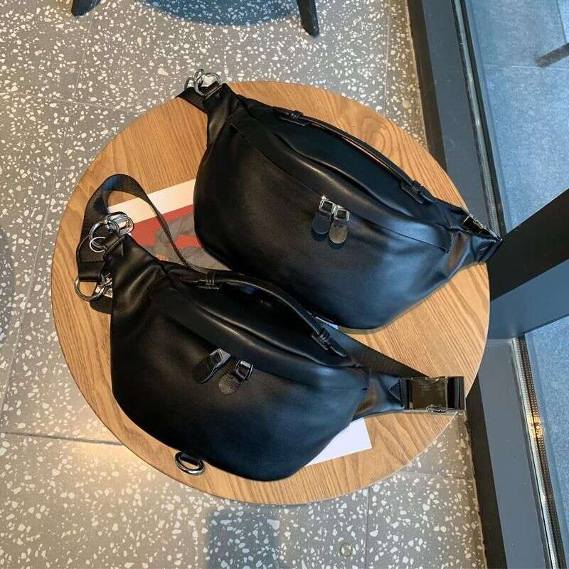 chest for women summer trend fashion crossbody dumpling texture soft leather casual small bag mini bag
