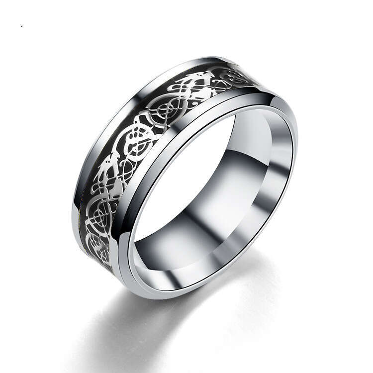 Sophisticated Ornate Dragon Design Rings Available In Shimmering Gold And Silvery Tones