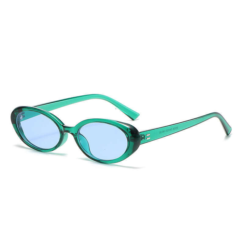 Retro Oval Sunglasses fashion sunglasses for Women Stylish Versatile and UV Protective