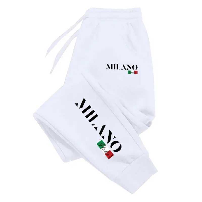 Italy Unique Printing Mens Sweatpants Daily Casual Gym Running Trousers Sports Jogging Sweat Womens Pants Street Hot Sale Pants J25051650AM