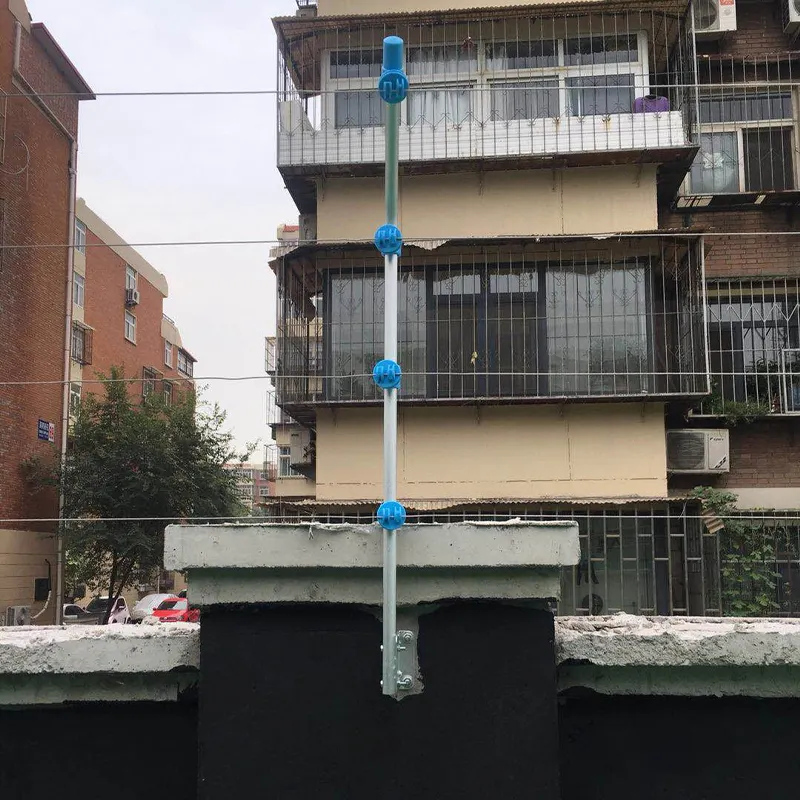 100pcs Electric Fence Round Post Insulator Inner Diameter 25mm Electric Fence Plastic Accessories For Fence Middle Bearing Rod