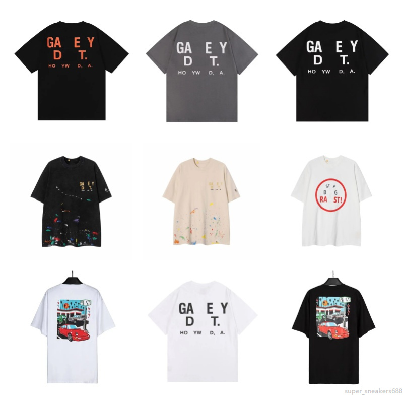 T Shirts Kids Designer T-shirts Galleryes depts cottons Tops Boys Girls S Casual Shirt Luxurys Clothing Street Shorts Sleeve Clothes