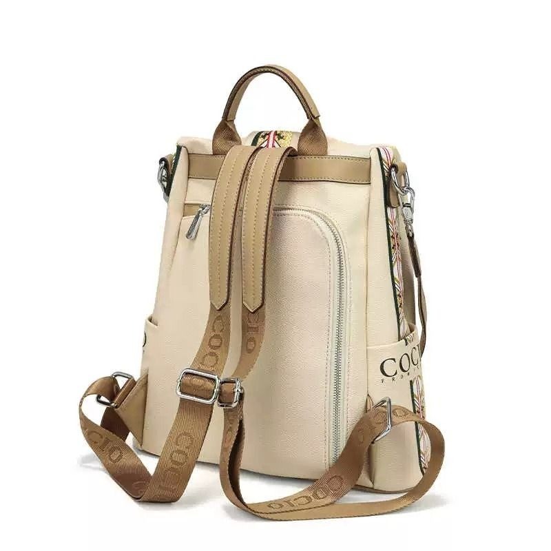 Designer Bag New Colorful Beige Shoulder Bag Simple Hundred model Women's Travel Backpack Cross-border Hot models Women's Bags