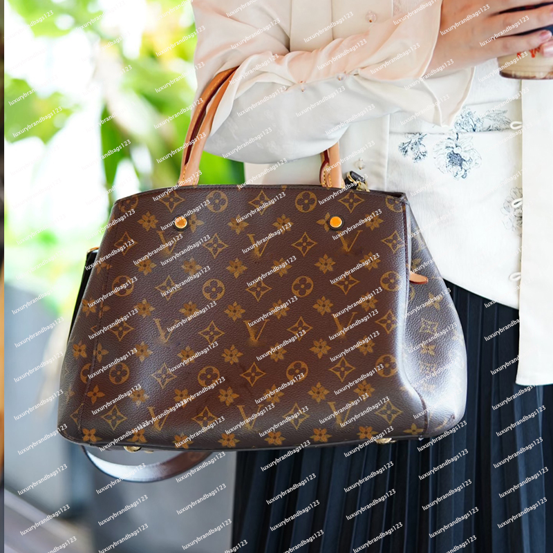 Designer Bags MONTAIGNE BB M41056 Women Designers Handbags Luxurys Shopping bag classic brand leather large capacity handbag luxury designer fashion high