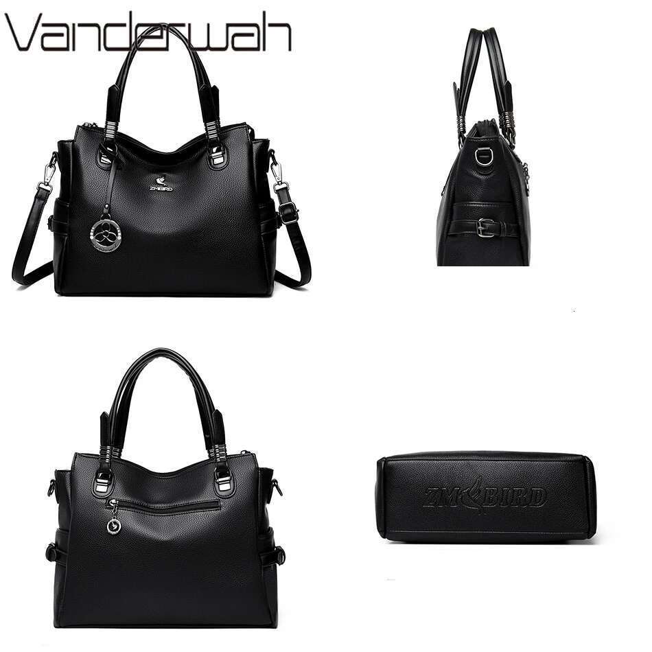 Genuine Handbags Designer High Quality Leather Large Crossbody Bags For Women Shoulder Bag Sac A Main