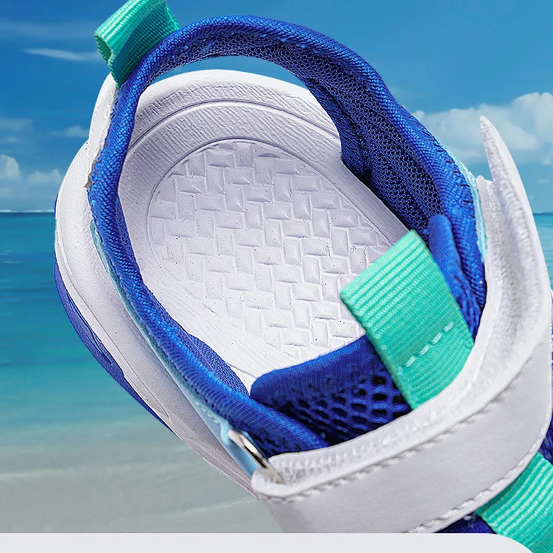 Children Boys Sandals Sport Beach Sandals Girls Sneakers Water Sandals Closed-Toe Outdoor Canvas Rain Flats Toddler/Little Kid 250517CJ