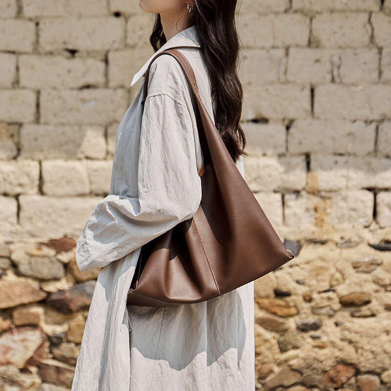 Tote Bag Nalanda Big New Tote Large Capacity Commuter Shoulder Women S Bag Soft Leather KQ