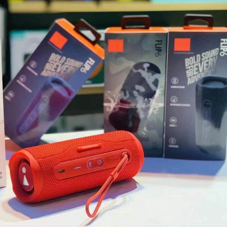 For Flip6 Bluetooth speaker outdoor portable dual-speaker TWS plug-in subwoofer Bluetooth speaker