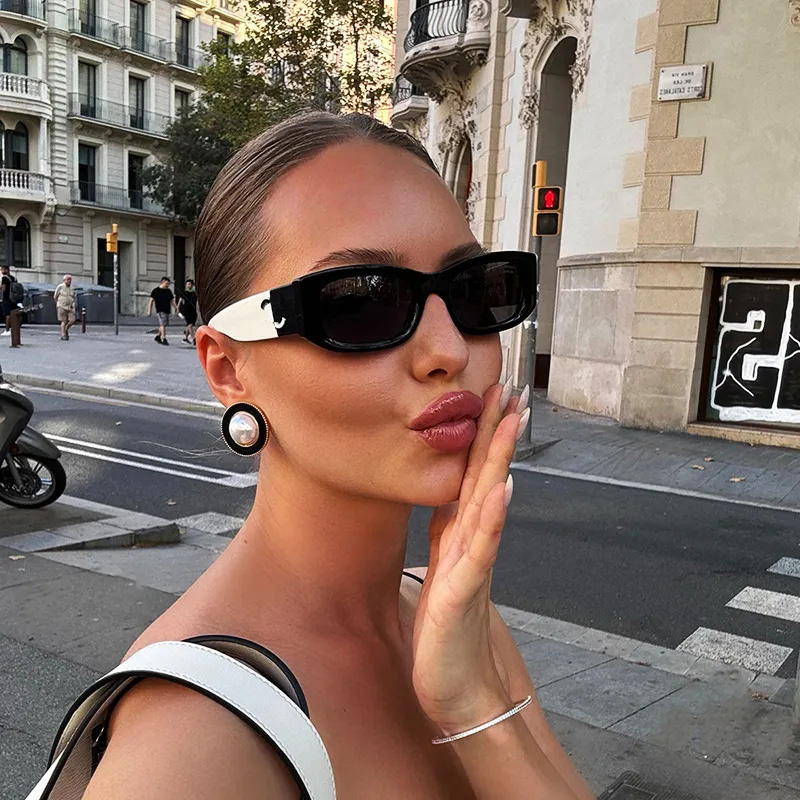 Designer sunglasses luxury Spicy girl style sunglasses for women Sexy trend men gift glasses Beach shading UV protection polarized glasses with box