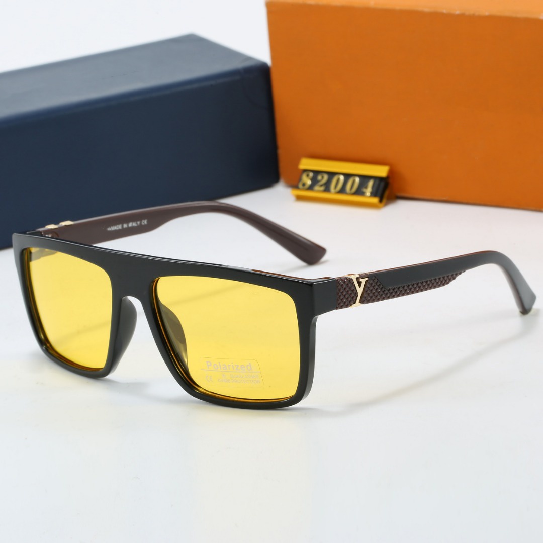 2026 New Fashion Black Sun Glasses Evidence Square Men Brand Designer Waimea L Sunglasses Female Popular Vintage Eyewear 82004