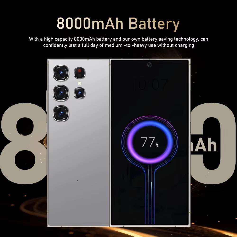 New S25 Ultra+ Android 14.0 Smartphone Infinix 7.3 Inch LED Display Discount Price Spanish Operating Language