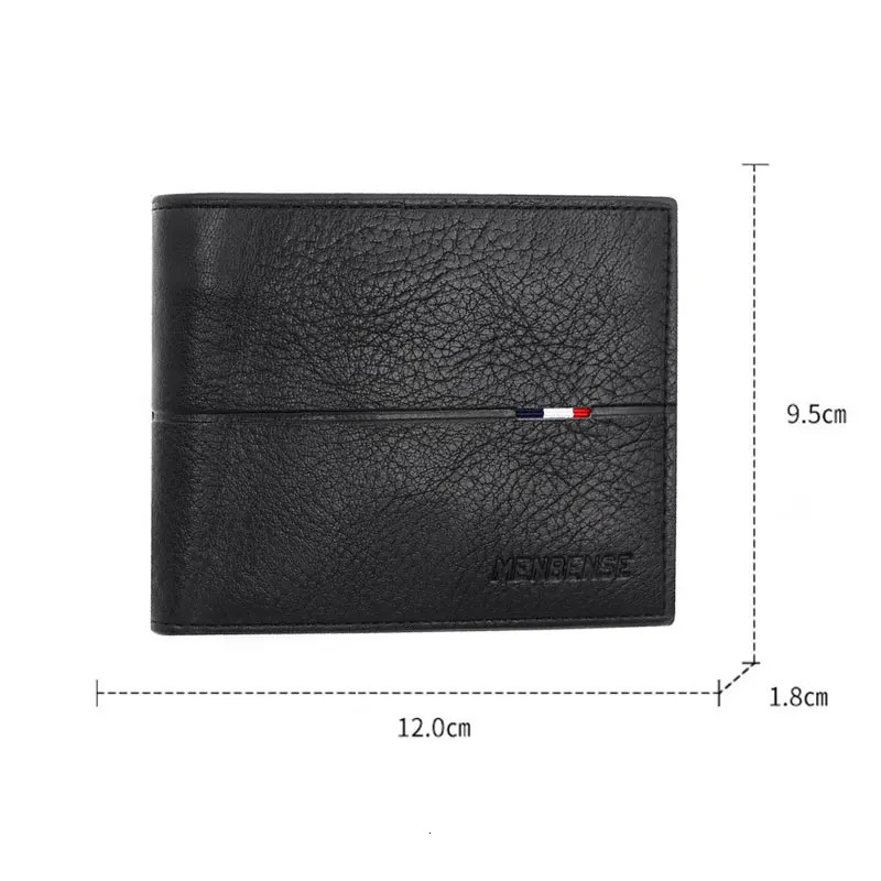 Slim Men Wallets Short Zipper Card Holder Po Holder Male Purse Simple Coin Pocket High Quality PU Leather Mens Wallet 250519