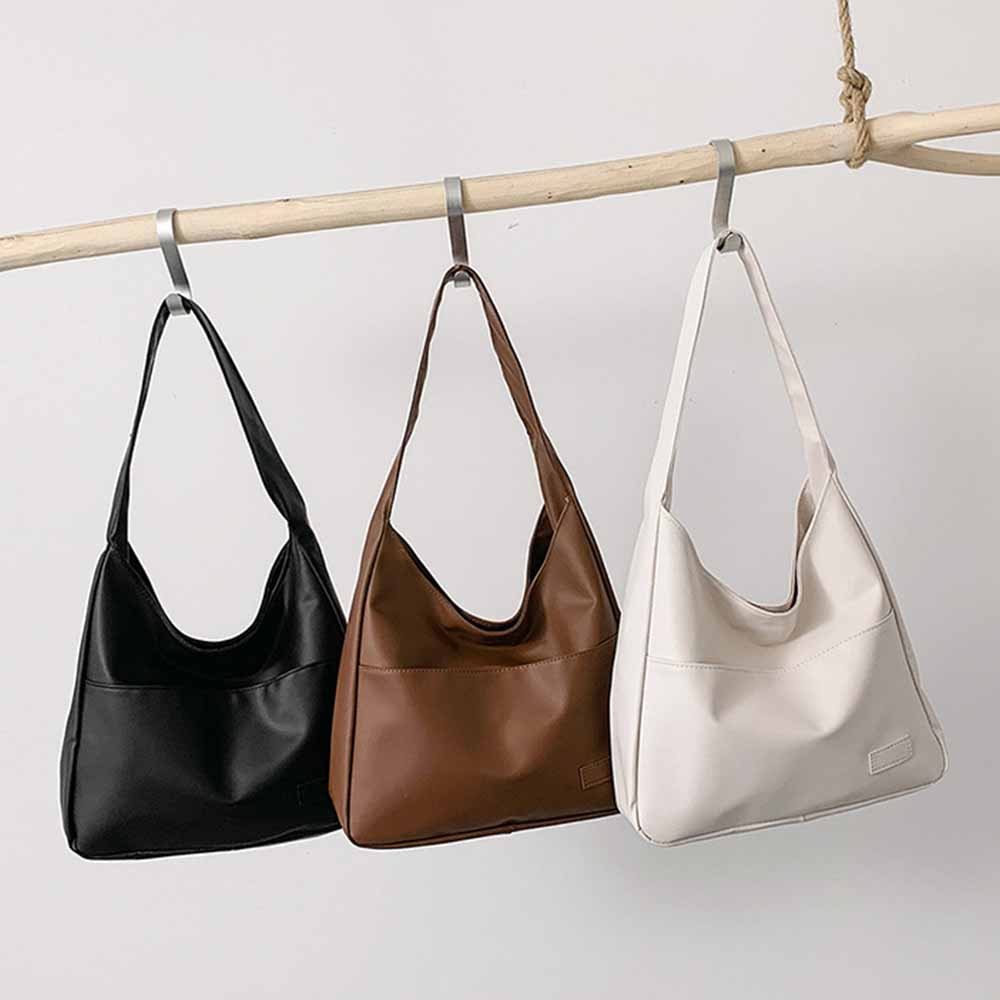 Fashionable and Minimalist Retro Shoulder Bag, Handbag, Casual Commuting Trend, Large Capacity Tote Bag-zmt