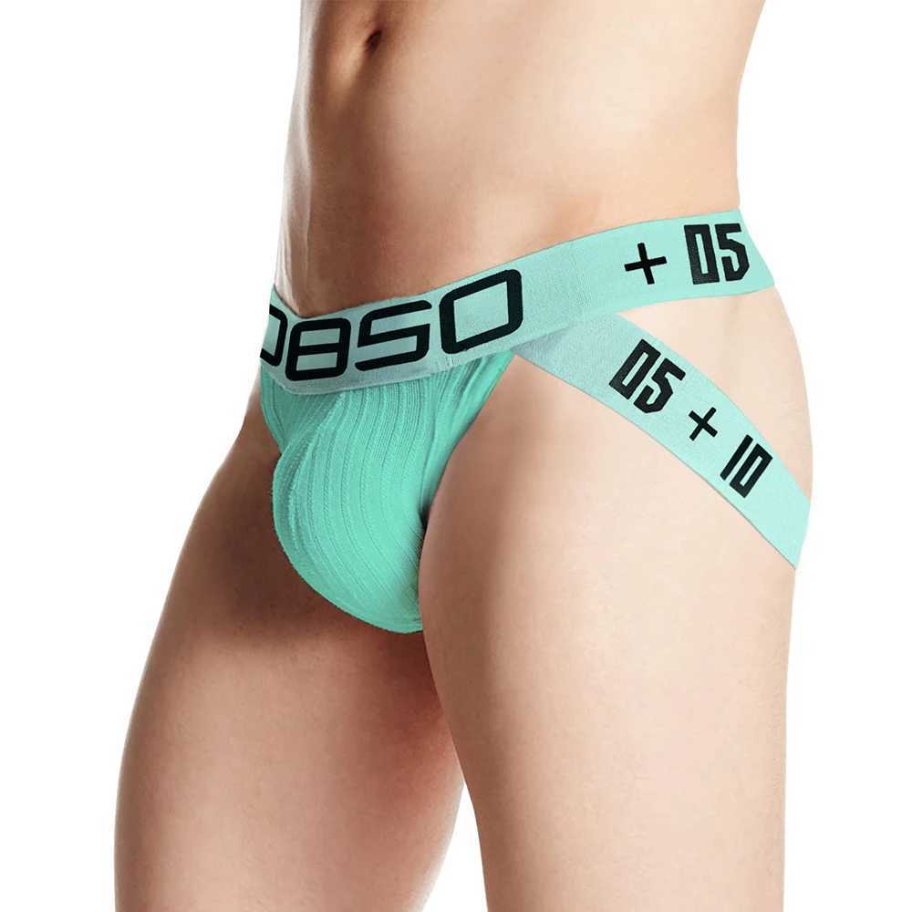 ORLVS Mens Panties Jocks Men Underwear Gay Thong Man Briefs Underpants Slip Sexy Cotton Pouch Cuecas Thongs Homme G String J250516