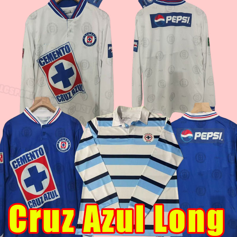 Long sleeve fans player version 25 26 Cruz Azul Soccer Jerseys CDSyC mexico League Home Pineda Romo ALVARADO RODRIGUEZ 2025 2026 Football Shirts LIGA MX fans