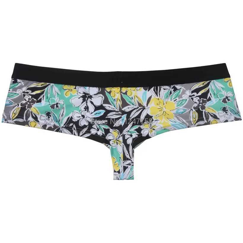 Men Boxershorts Cheek Trunk Underwear 1/2 Back Coverage Mens Brazilain Bikini Swim Boxer Bokserki J250516