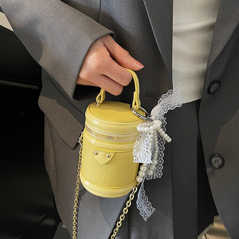 2025 Outdoor Style Free Delivery Designer High End Niche For Women's Summer New Fashion Crossbody Korean Version Handheld Mini Bucket Bag