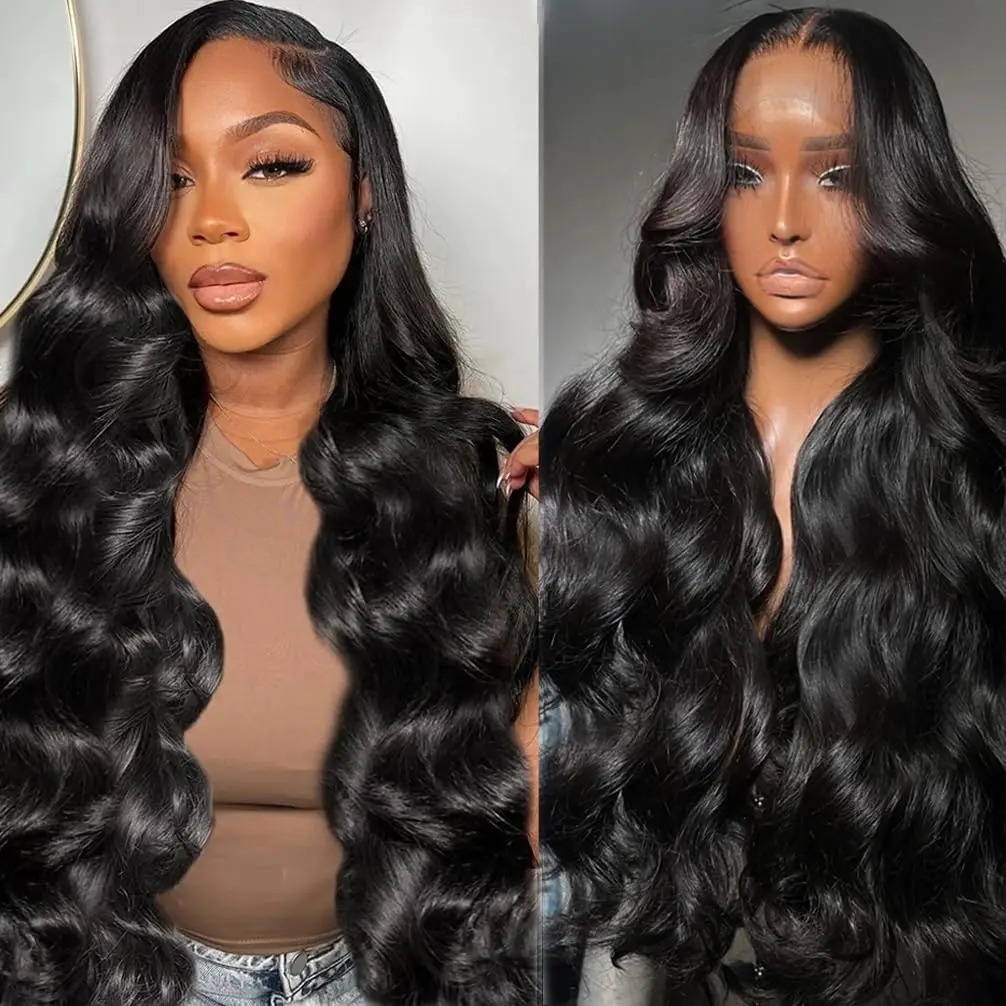 30 36 Inch Body Wave 13x6 HD Lace Frontal Wigs Human Hair Brazilian 250 Density 13x4 Lace Front Glueless Wig For Women synthetic lace front wigs