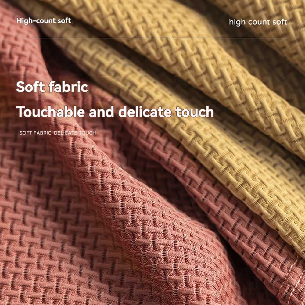 3PCS/Pack Smooth Ice Silk Plaid Mens Panties Soft Breathable Crotch Boxers Man Skin-friendly Underpants High Elastic Underwear J250516
