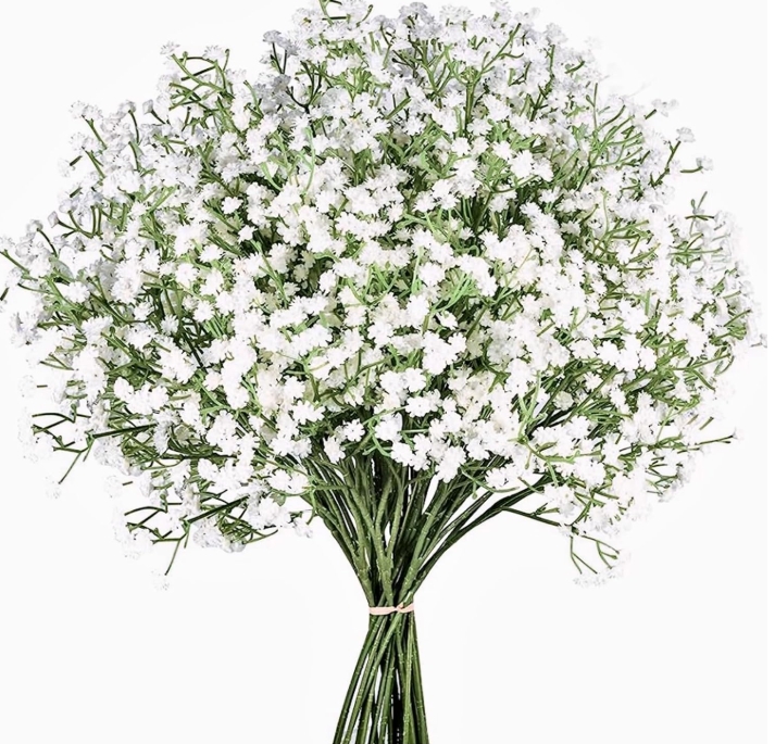 Babys Breath Artificial Flowers Gypsophila Real Touch Flowers for Wedding Party Home Garden Decoration