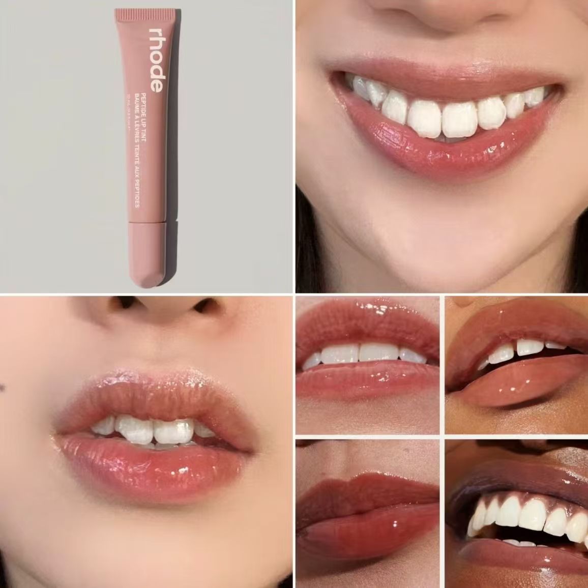 rhode Lip Glosses 14 Colors Lip Glosses Plump Moisturizing Lip Glaze Essence Gel Oil Long Lasting Nourishing Lipstick Care Products For Women Girls