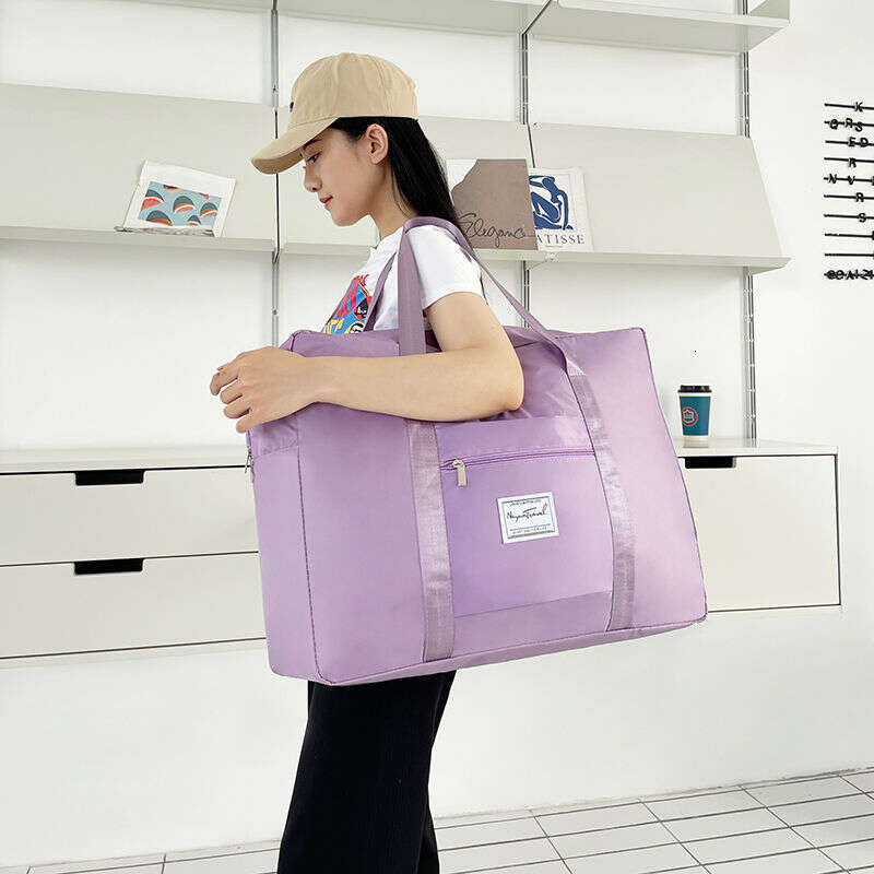 Multi functional travel large capacity waterproof luggage storage clothing sorting moving packing bag boarding bag