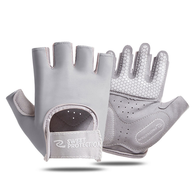 Full Palm Half Finger Sports Gloves Anti-slip Cycling Gloves Breathable Road Bike Mountain Biking Racing Gloves Sports Accessories Guard