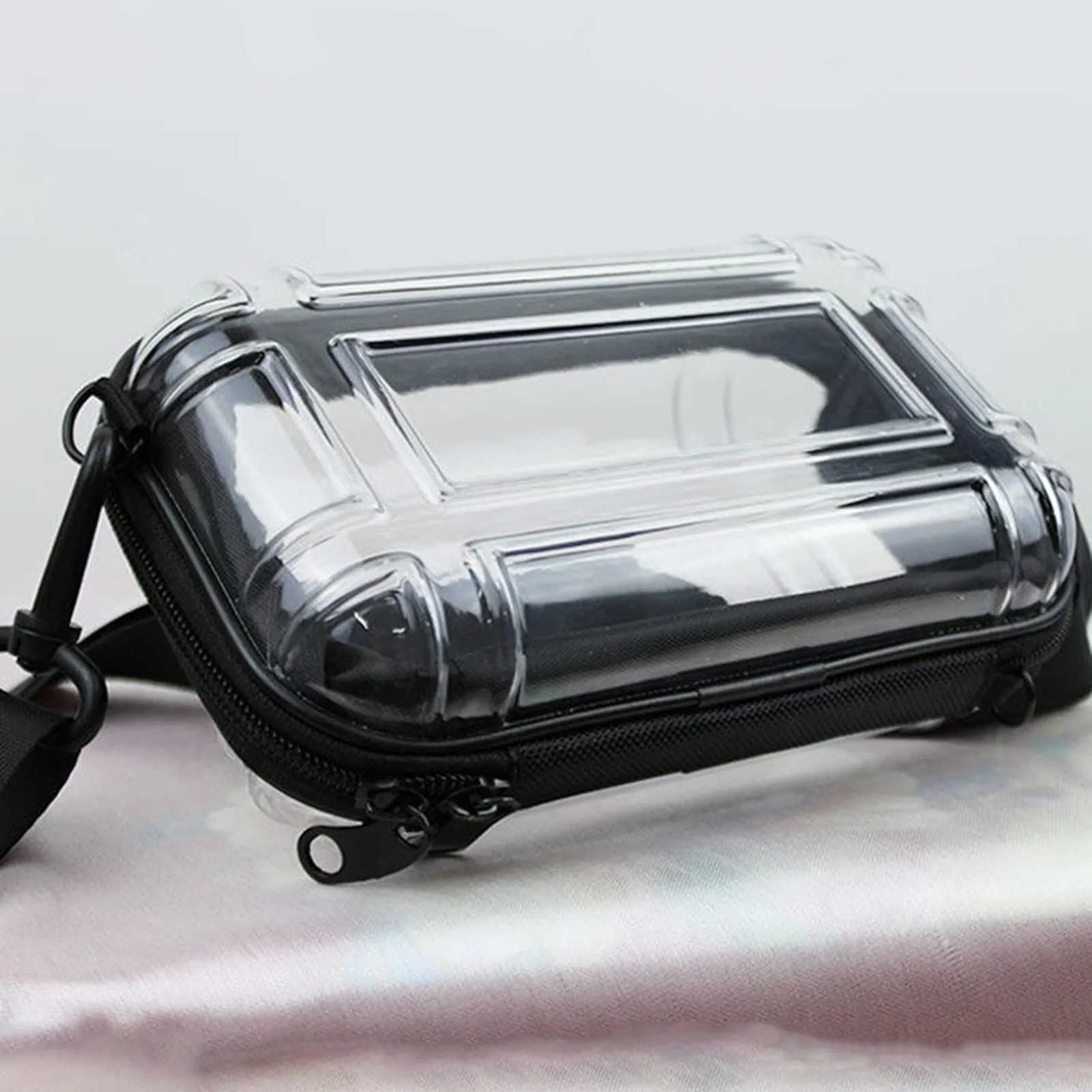 Women Transparent Clear Purse Crossbody Shoulder Bags with Removable Strap Stadium Approved Bags Zipper Closure 250519