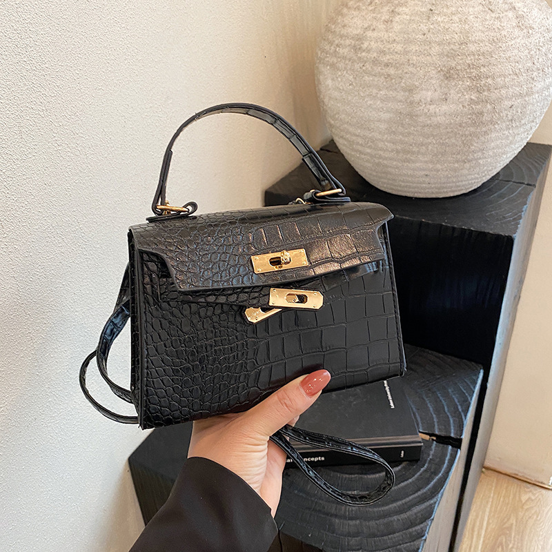 Free Delivery Designer Bag Niche 2025 New Stone Pattern Versatile Hand For Women's High End Single Shoulder Crossbody Luxury Bag