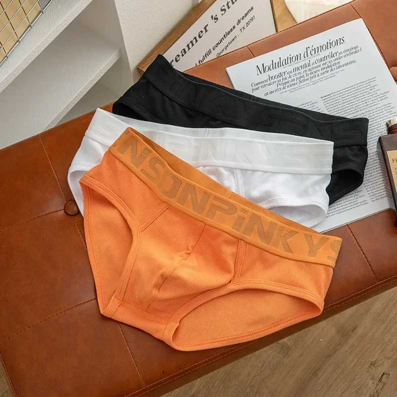 Mens Breathable Modal Briefs Sexy Soft Underpants Japanese Style U Pouch Adult Underwear for Comfortable Fit J250516