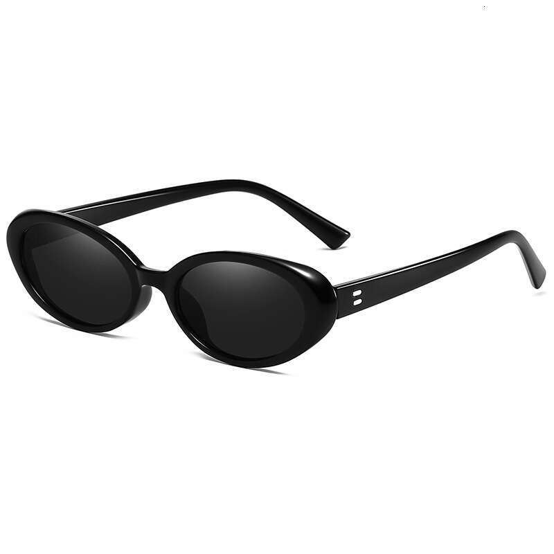 Retro Oval Sunglasses fashion sunglasses for Women Stylish Versatile and UV Protective
