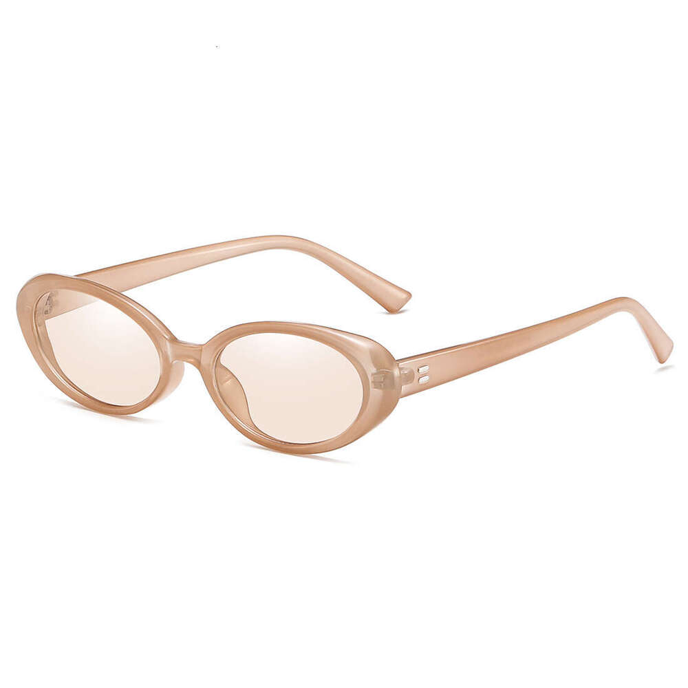 Retro Oval Sunglasses fashion sunglasses for Women Stylish Versatile and UV Protective