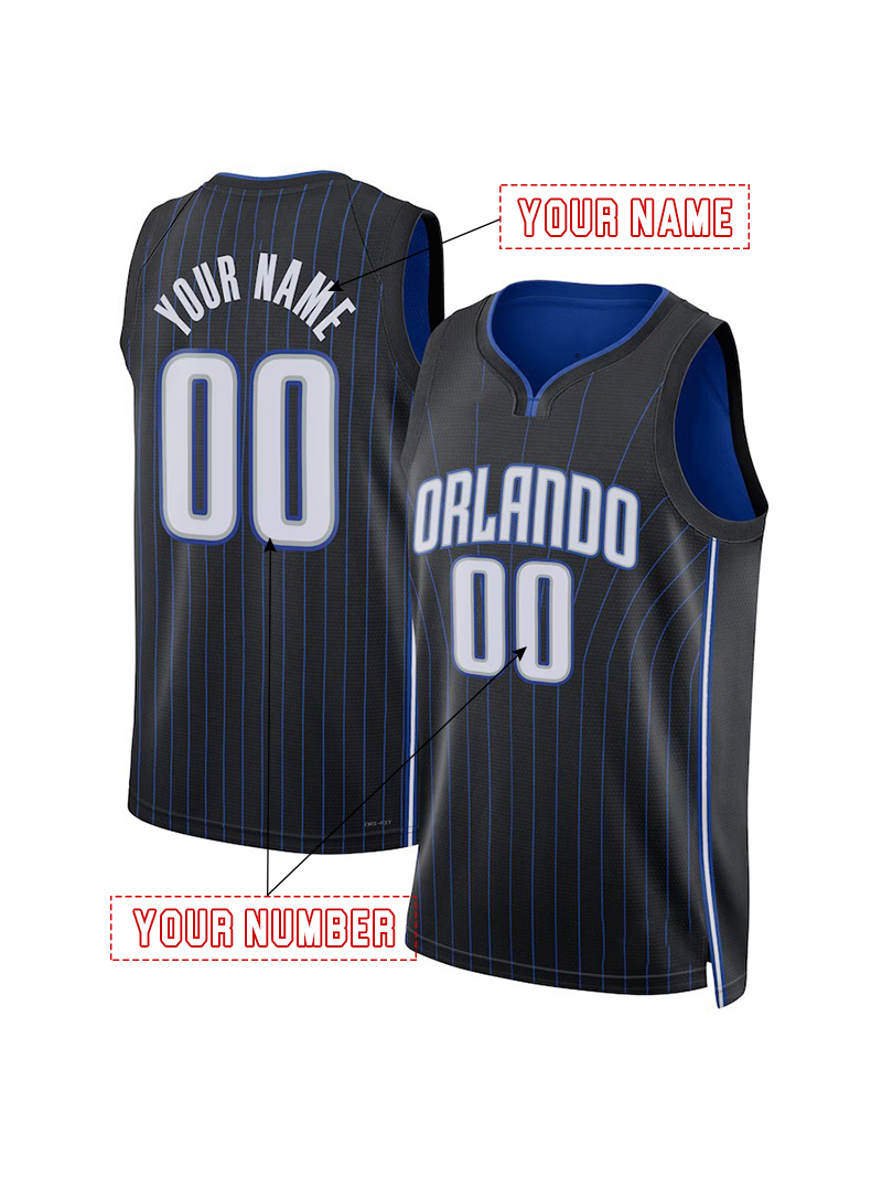 5 Banchero 2025 Basketball Jersey Wagner Suggs McGrady Hardaway Anthony Custom Jerseys Sweatshirt - Embroidered