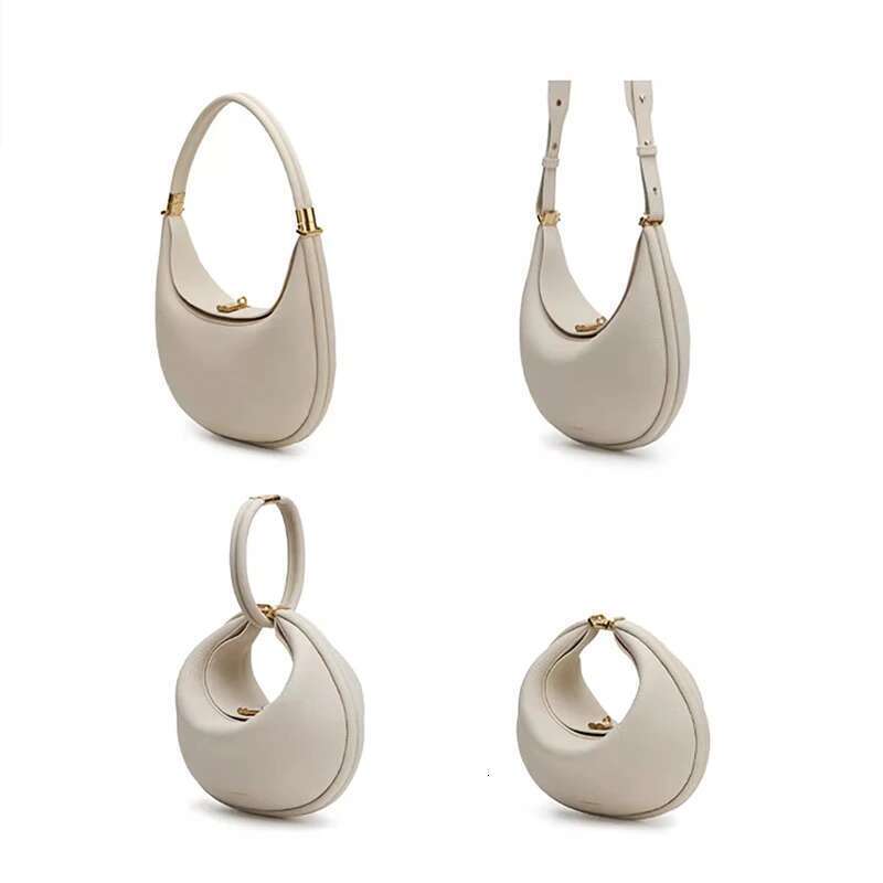 Crescent Designer New Pine Moon Series Woman Hobo Handbag Versatile Leather Shoulder Bag Fashion Purse Underarm Bags