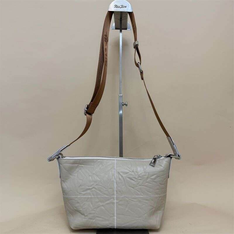 genuine leather top layer cowhide single shoulder crossbody women's daily leisure commuting middle bag