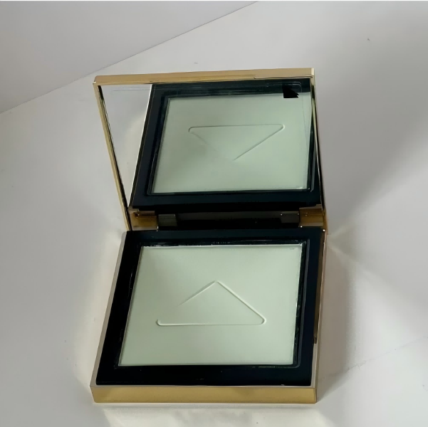 Makeup Setting Powder 6.8g Reset Rebalancing Face Powder Green Color Palette Brighten Oil-control Soft Matte Pressed Powders