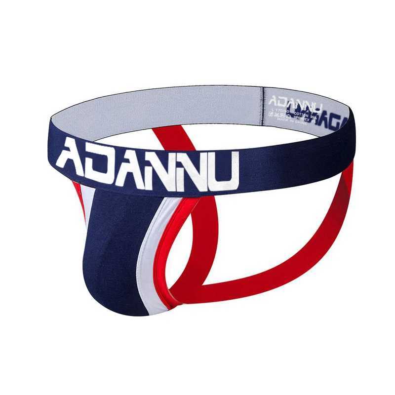 ADANNU Brand Men Underwear Sexy Men Briefs Gay Cotton Male Panties Cueca Tanga Breathable U Pouch Comfortable Underpants AD14 J250516