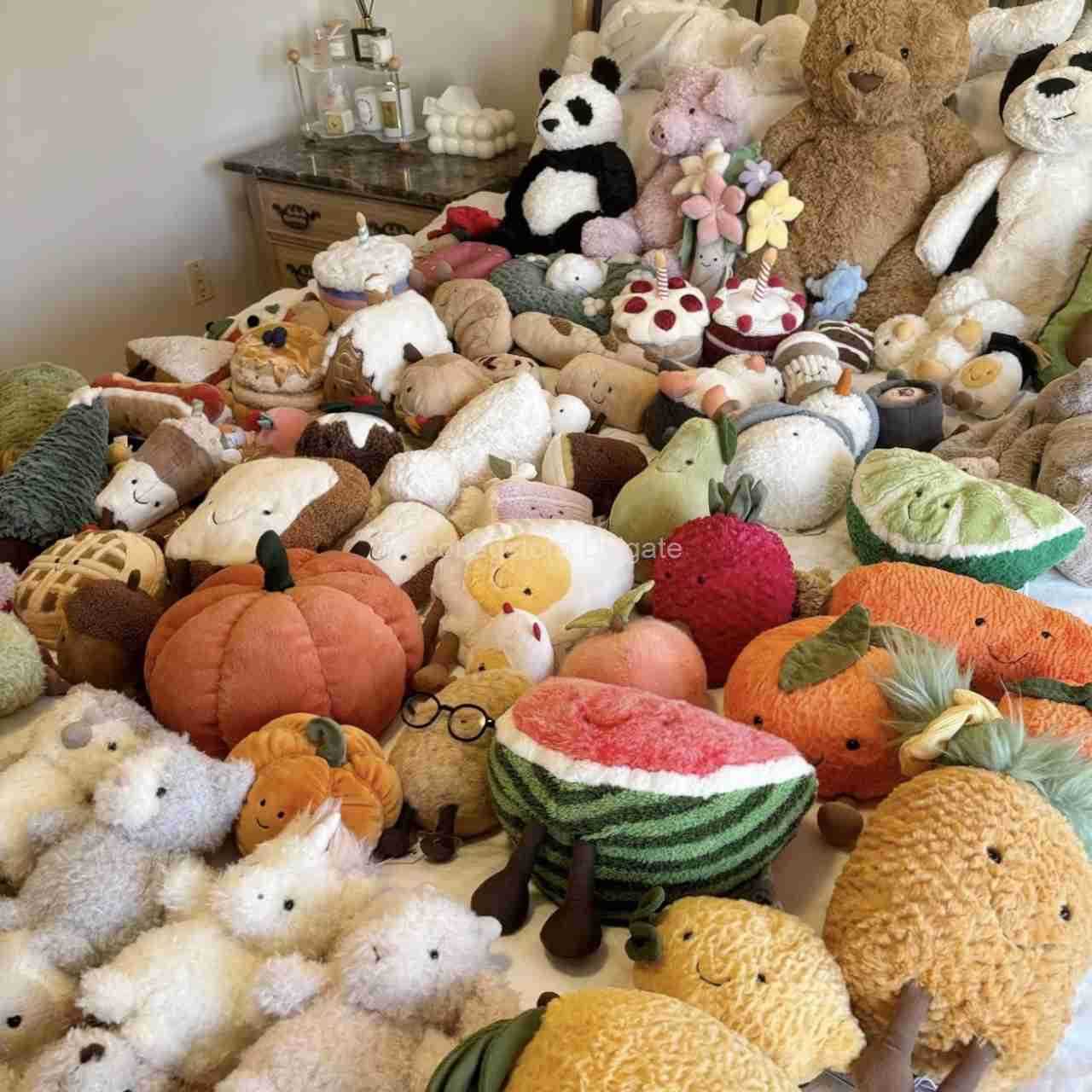 Plush Dolls Jellysca Collection Plush Toys Cute and Cute Animal Shaped Plush Dolls Gift Giving
