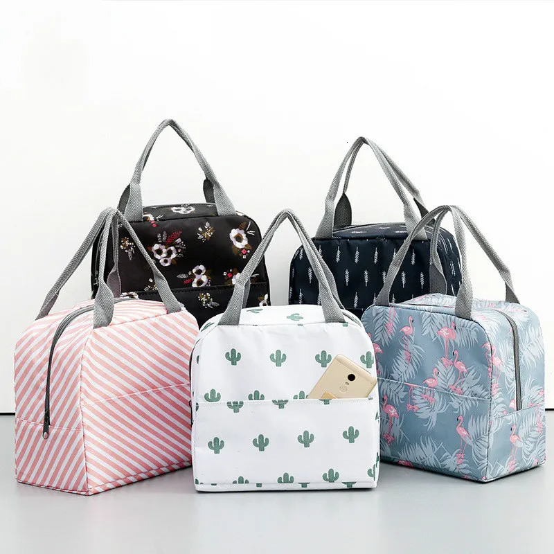 Lunch Bag Cooler Tote Portable Insulated Box Canvas Thermal Cold Food Container School Picnic For Men Women Kids 250519