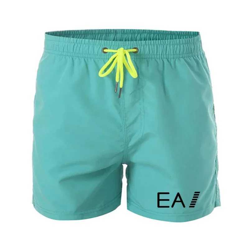 2024 summer beach shorts mens quick-drying casual shorts mens shorts drawstring pocket surf beach summer new style J250515QHCQ