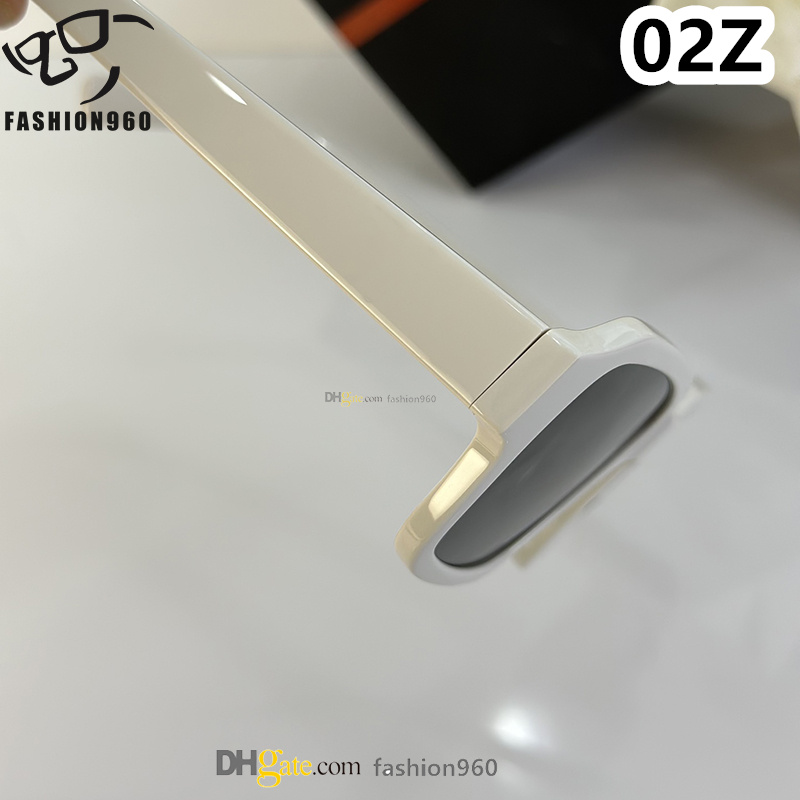 Square Mens Sunglasses for Women Designer Acetate fashion outdoor Nylon lenses Triangular signature driving Shades De Sol gafas Lunette Sonnenbrille 0