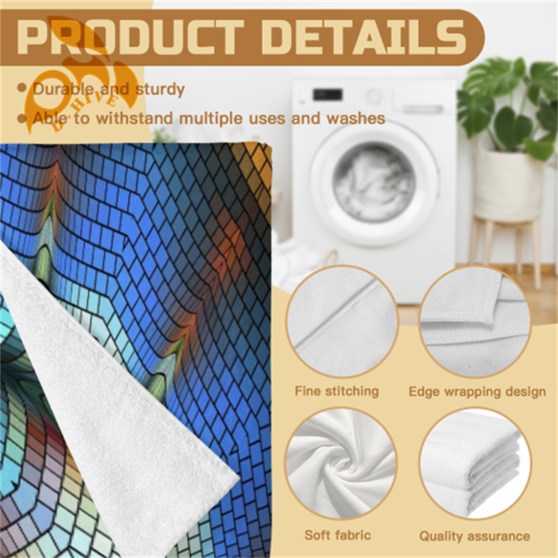 new Beach towel (cotton polyester blend) large size multifunctional outdoor picnic, camping