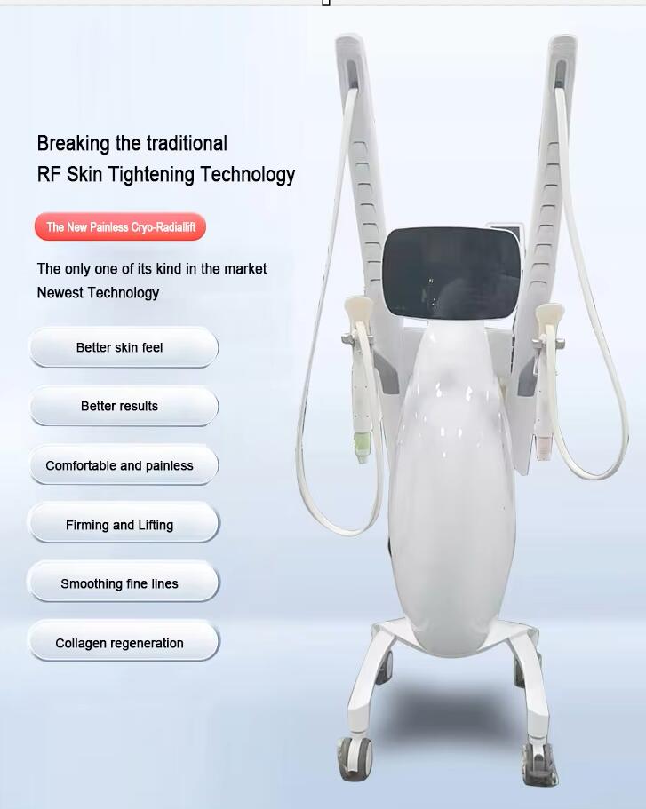 New RF Skin Tightening Technology Equipment for Smoothing Fine Lines Removal Eye Bags lift Face wrinkle fat reduce removal Machine